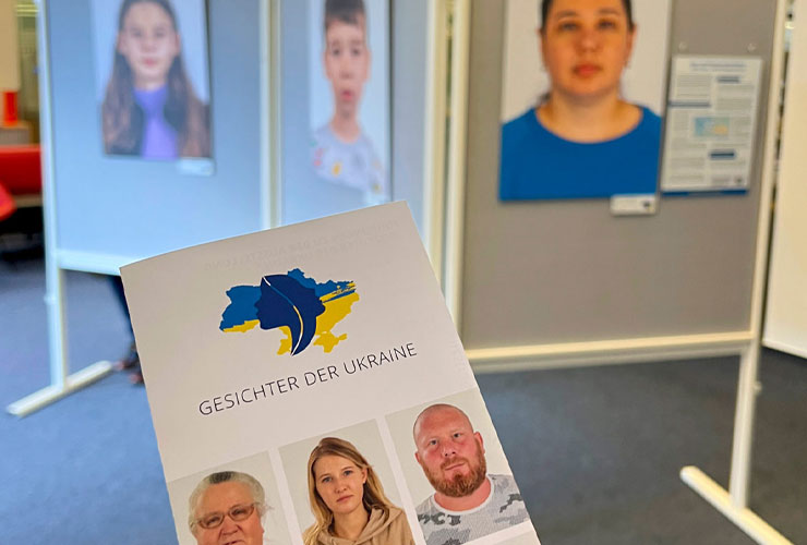 Gesichter der Ukraine - ein Soziales Projekt